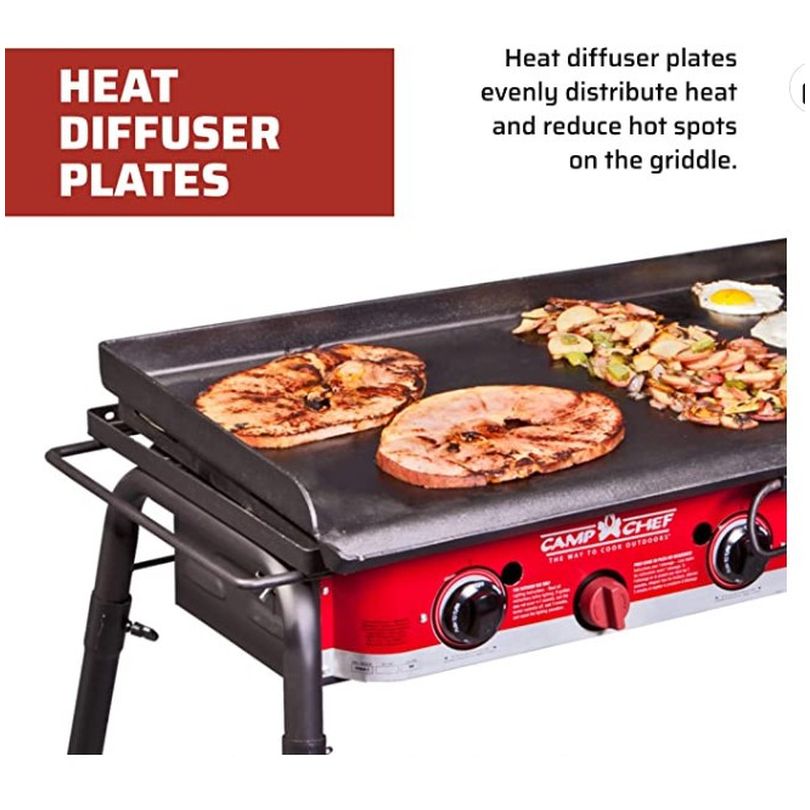 PRO GRIDDLE- 3 BURNER